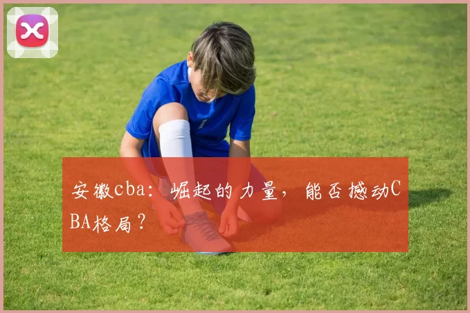 安徽cba：崛起的力量，能否撼动CBA格局？