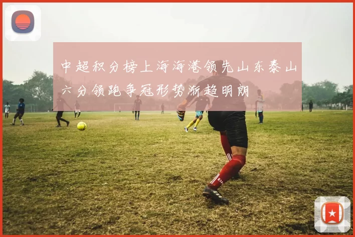 中超积分榜上海海港领先山东泰山六分领跑争冠形势渐趋明朗